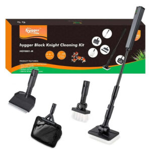 Hygger Knight Cleaning Kit Small with versatile tools for spotless aquarium maintenance.